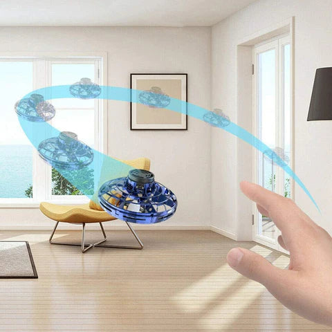 Flying Orb Spinner, Ufo Flying Spinner Toy, Hand Controlled Boomerang Hover Spinner