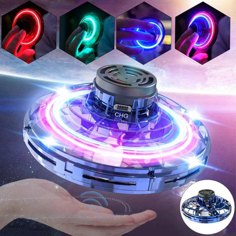 Flying Orb Spinner, Ufo Flying Spinner Toy, Hand Controlled Boomerang Hover Spinner