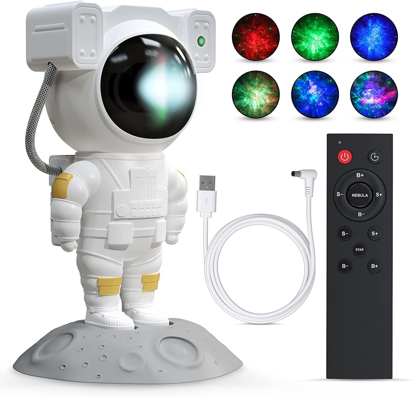 Galaxy Vibes™ Astronaut Projector